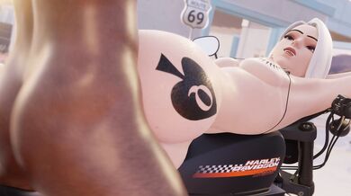 Blacked Biker Gets Fucked by Cawniel [Rough BDSM]