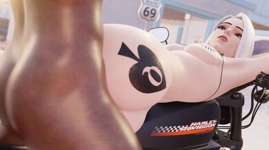 Blacked Biker Gets Fucked by Cawniel [Rough BDSM]