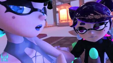Ink-filled Lust: Splatoon Threesome Porn
