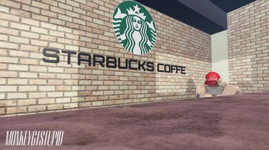 Money Shot: Starbucks Barista Gives Special Treatment to a Monkey with a Big Dick!