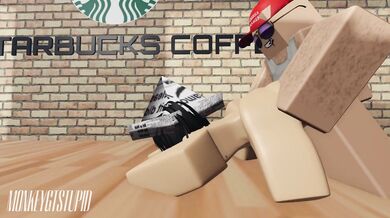 Money Shot: Starbucks Barista Gives Special Treatment to a Monkey with a Big Dick!