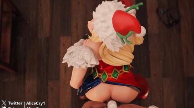 Merry Fucking Christmas with B. Jenet's Anal Invasion