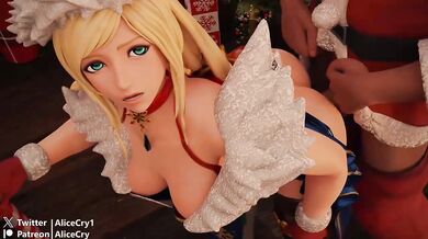 Merry Fucking Christmas with B. Jenet's Anal Invasion