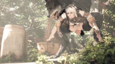 The Tale of the Ferocious Werewolf and His Lustful Attack on a Curvy Virgin Is that better?