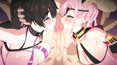 Ultimate Satisfaction with Totoro's Double Fellatio in 'Evil Urami'