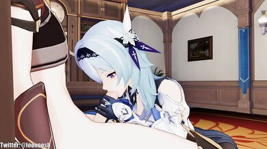Masturbation Break with Eula: Loonoosh's Sensual Touch