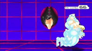 Futa Angelia Avallone vs Furry Bara: A MUGEN Hentai Porn Adventure