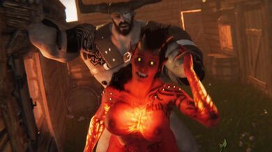 Hardcore Battle of the Busty Warriors: Karla vs. Mistress