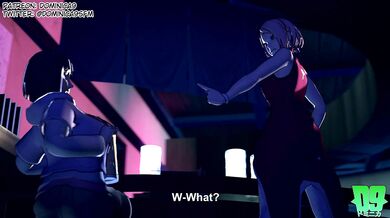 Sakura & Hinata's Booze-Fueled Gangbang by Randy Villagers