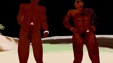 Rewritten as: 'Sexcapades on a Deserted Shore'