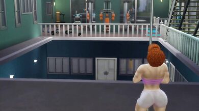 Getting Dirty at the Gym: A Sexual Tease