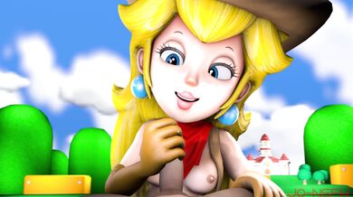 'Hentai MILF Gives Sweet Cowgirl Hand Job (SFW)'