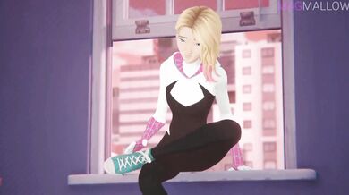'Mi Gwen: Universo Spider-Man [Cross] Magmallow (español)'.