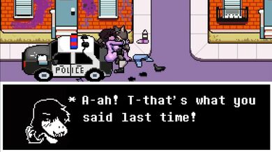 'Susie Gets Fucked by the Demon Lord After Getting Pulled Over'