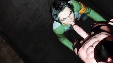 Android 21 and Android 17's Erotic Encounter