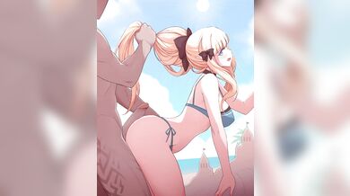 Tight Little Princess Gets Nailed in the Ass by the Big Bad Wolf [Saren]