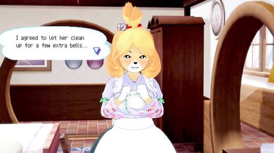 Isabelle Milks Her Goods