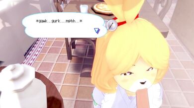 Isabelle Milks Her Goods