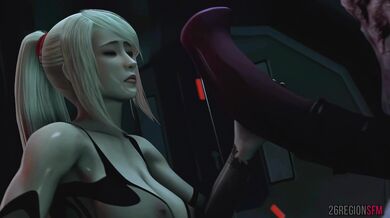 Monster Cocks Make Samus Moan with Pleasure - Rondoudou Media