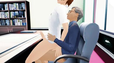 Hey, sexy femboy! You wanna get down and dirty with the hot school dean?