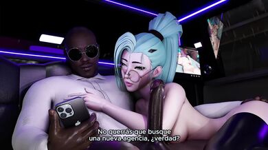 Sexy Seraphine Gets Hard and Horny in the Membrane, Submit to Her Every Desire [NSFW]