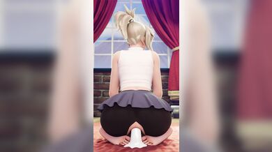 Demonstrating Mercy with a Strap-on [Leggings and Skirt][Barely Able to Save Himself][No White Male]