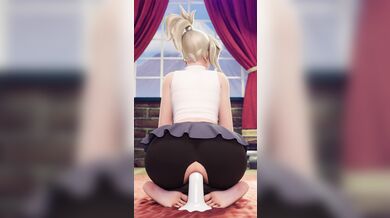 Demonstrating Mercy with a Strap-on [Leggings and Skirt][Barely Able to Save Himself][No White Male]