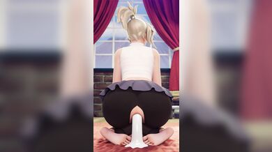 Demonstrating Mercy with a Strap-on [Leggings and Skirt][Barely Able to Save Himself][No White Male]