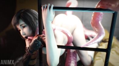 Rewritten as: "Two women, one tentacle: A night with Yuffie and the eldritch creatures that pursue her"