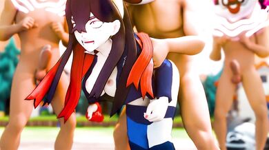 'Busty Mochi Sucking Mochi's Boobs and Getting Fucked By Amateur Throwaway'