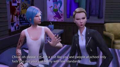 Vicious Lesbians Chloe and Victoria Anally Ravage Each Other