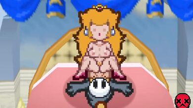 'Peach Plays with a Shy Maid Maya'