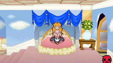 'Peach Plays with a Shy Maid Maya'