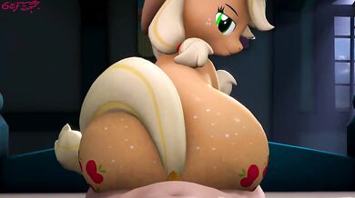 'Innocence lost: Applejack and her human lover'