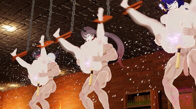 Genshin Devil's Bondage Trinity 2: The Revenge of the Tittyfucking Demonesses