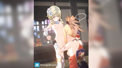 Hentai Funtime with Yoimiya and OrangeDonut!