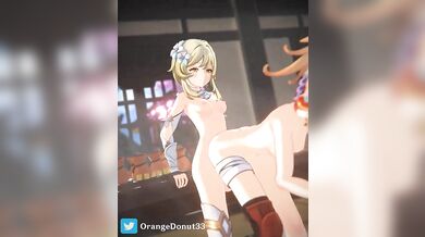 Hentai Funtime with Yoimiya and OrangeDonut!