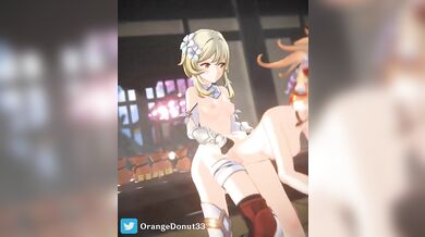 Hentai Funtime with Yoimiya and OrangeDonut!