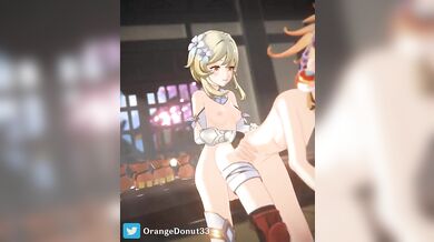 Hentai Funtime with Yoimiya and OrangeDonut!