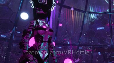 Hardcore Dancing DJ Girl Gives Intense Lapdance