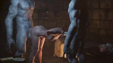 'The Witcher and his adopted daughter: A Rebellious Teenager's First Time' 'Experience'