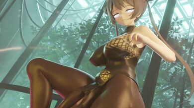 Titty-Fucking Toki Gets a Creampie from Kisaki in 'Kisaki & Toki'