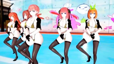 The Quintessential Quintuplets' Epic Orgy