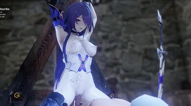 The Dark Warrior's Defeat - Splitting the Flesh of his Enemies with a Bloody Blade!