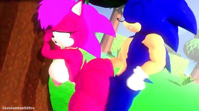 Sonic Fucking Sonia's Tight Ass (Noise)