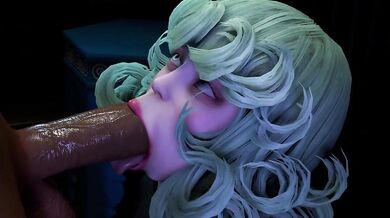 Busty Detective Tatsumaki Gives BJ for Leads in Latest Case