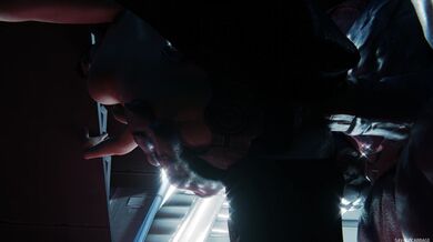 Shepard's insatiable thirst for alien cock continues to intensify...