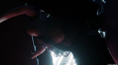 Shepard's insatiable thirst for alien cock continues to intensify...