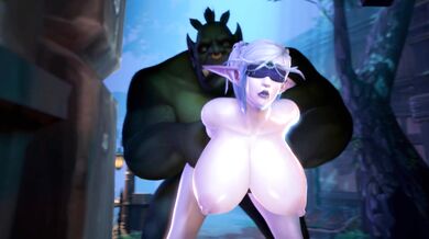 Haku's Night Elf Hanging in the Doorway