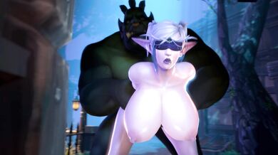 Haku's Night Elf Hanging in the Doorway